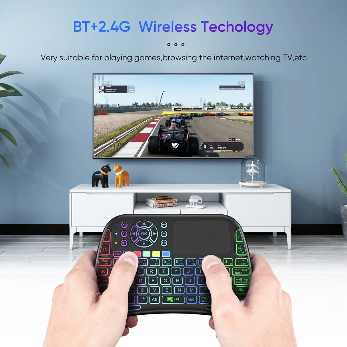 4-in-1 Mini Wireless Keyboard