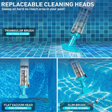 AquaVacim Cordless Pool Vacuum Cleaner for Sand & Silt