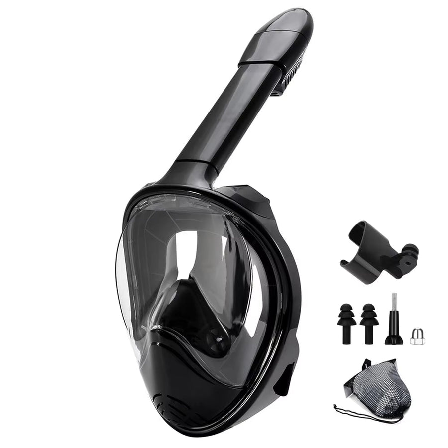 Divymask Panoramic Full Face Snorkel Mask