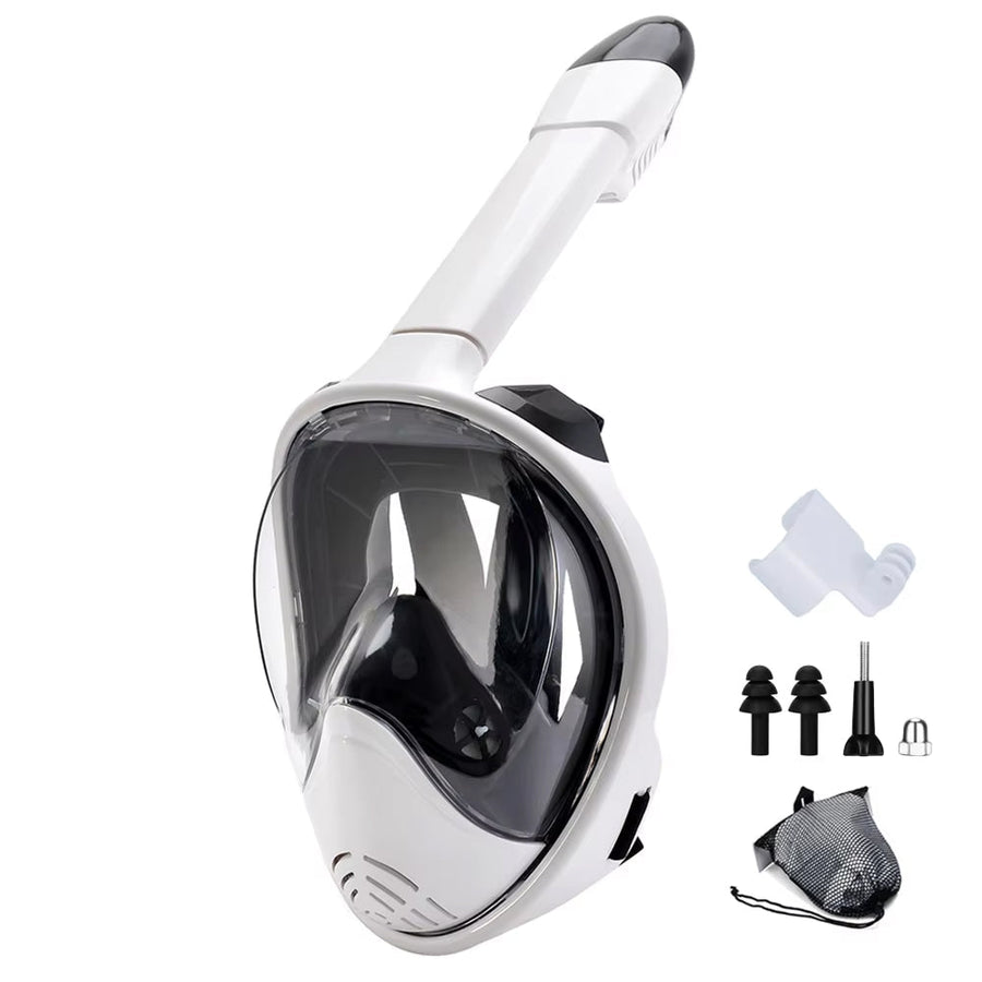 Divymask Panoramic Full Face Snorkel Mask