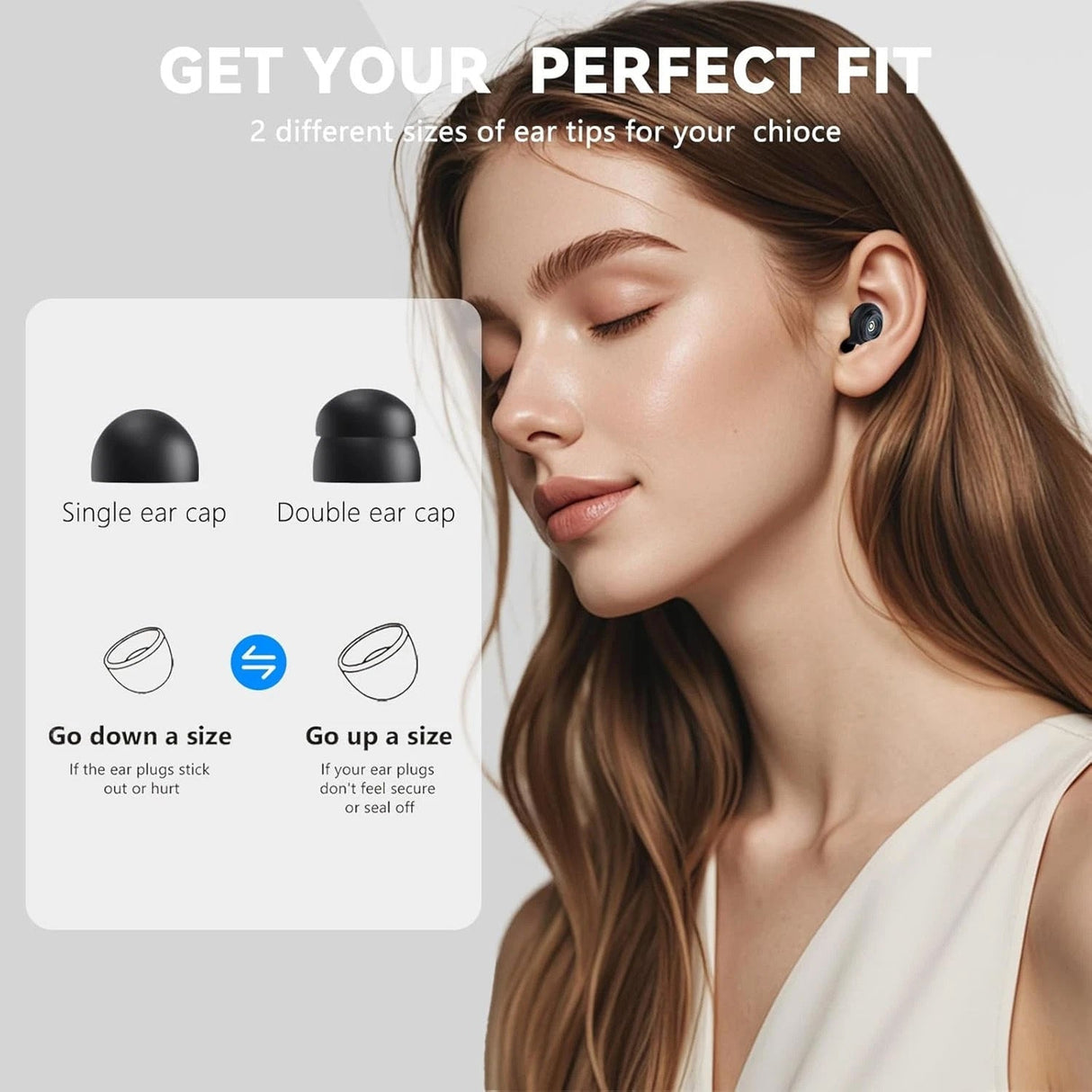 HuziNite Noise Cancelling Earplugs for Sleeping | 50dB Professional Noise Reduction & Soft Silicone for Side Sleepers