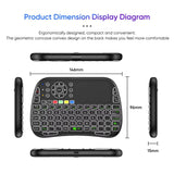 4-in-1 Mini Wireless Keyboard