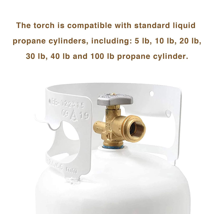 PyroScorc 3 Professional 800,000 BTU Propane Weed Burner