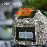 Rockyspizk Solar-Powered Outdoor Rock Speaker