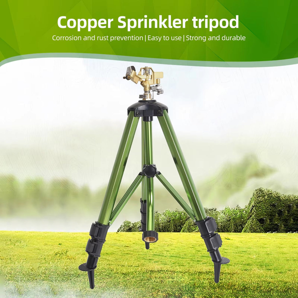 TerriPod 360-Degree Large Area Sprinkler Tripod